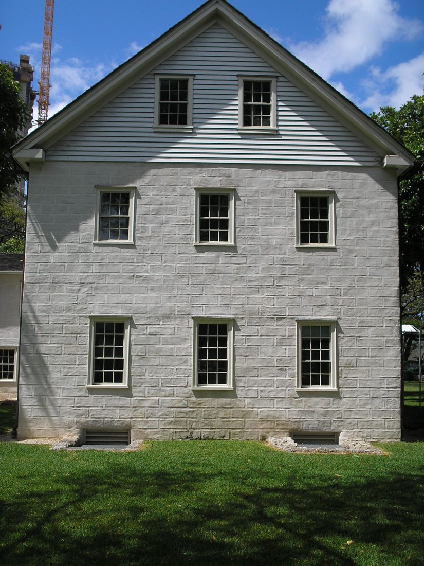 Chamberlain House, Mission Houses Museum, Honolulu, Hawaii, on National Register of Historic Places